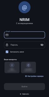 nrim — возрождение Агент@mail.ru. Скриншот 3