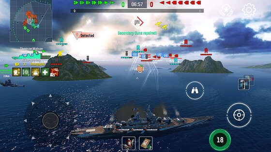 Warship World War 3.19.3. Скриншот 9