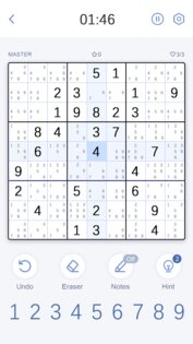 Sudoku Master! 4.0.4. Скриншот 14