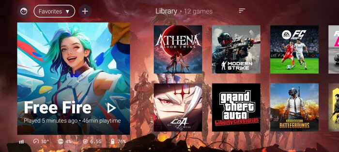 The Arcade — Game Launcher Hub 3.1. Скриншот 4