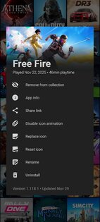 The Arcade — Game Launcher Hub 3.1. Скриншот 8