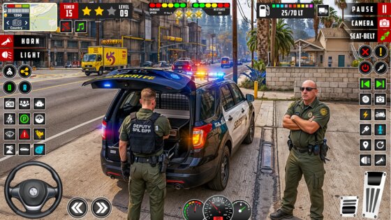 Police Chase Police Simulator 1.0.3. Скриншот 2