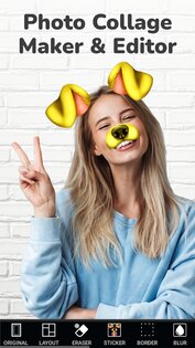 Коллаж для фото: фоторедактор 4.1.9. Скриншот 33