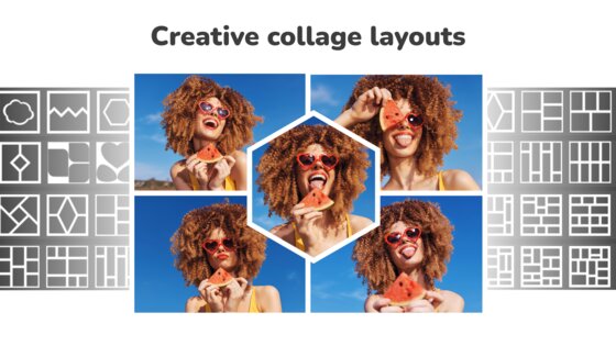 Коллаж для фото: фоторедактор 4.1.9. Скриншот 39