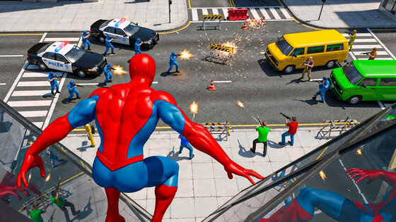 Spider Rope Hero Rescue Game 1.4. Скриншот 6