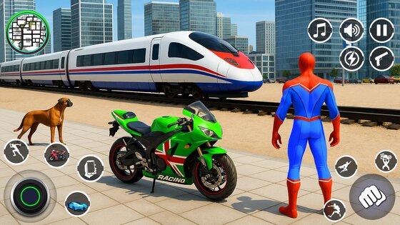 Spider Rope Hero Rescue Game 1.4. Скриншот 10