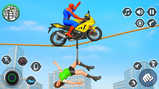Spider Rope Hero Rescue Game 1.4. Скриншот 16