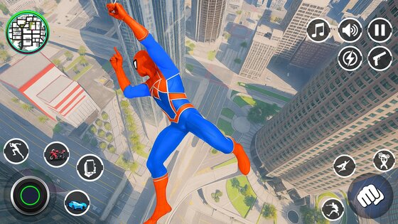Spider Rope Hero Rescue Game 1.4. Скриншот 23