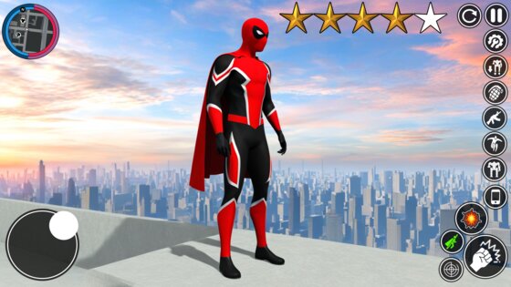 Spider Rope Hero Rescue Town 3.0. Скриншот 2