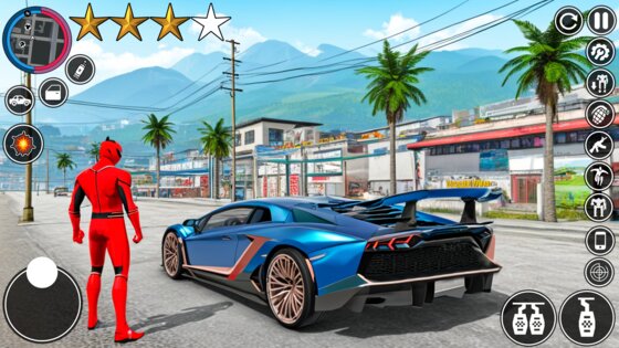 Spider Rope Hero Rescue Town 3.0. Скриншот 9