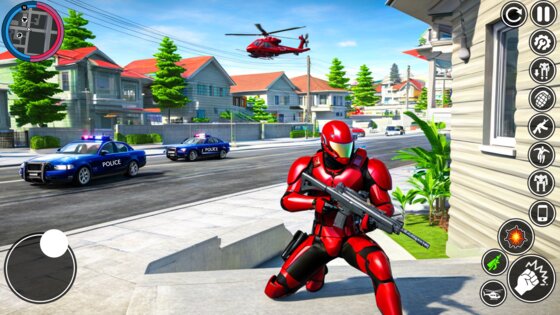 Spider Rope Hero Rescue Town 3.0. Скриншот 10