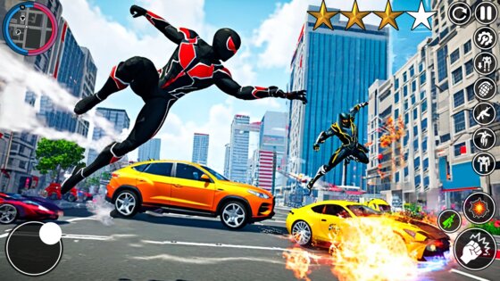 Spider Rope Hero Rescue Town 3.0. Скриншот 19