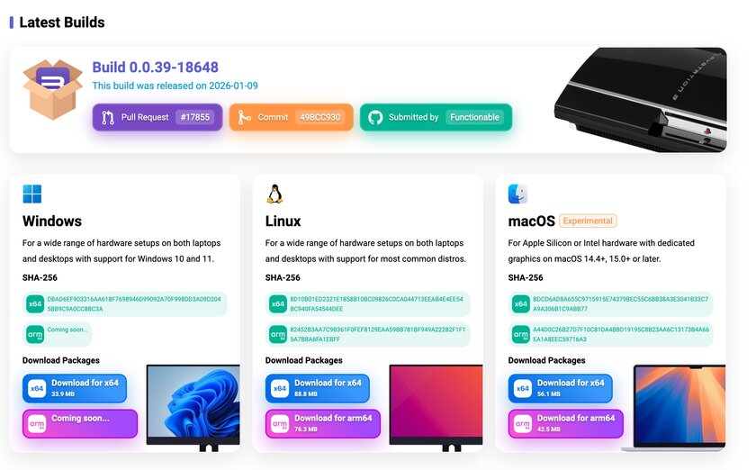 Теперь эмулятор RPCS3 позволяет запускать игры для PS3 напрямую из ISO-образов