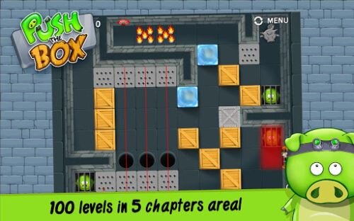 Push The Box 1.9. Скриншот 3