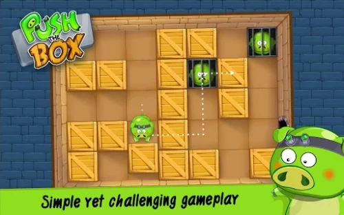 Push The Box 1.9. Скриншот 1
