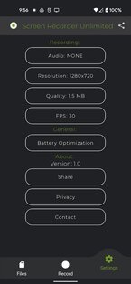 Screen Recorder Unlimited 2.22. Скриншот 3