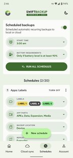 Swift Backup 5.0.6. Скриншот 5