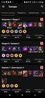 LoLChess – билды для TFT 1.345. Скриншот 3