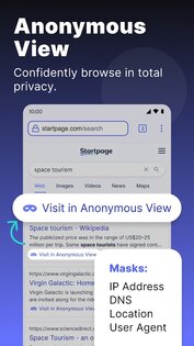 Startpage Private Browser 142.0.7444.48.86. Скриншот 3