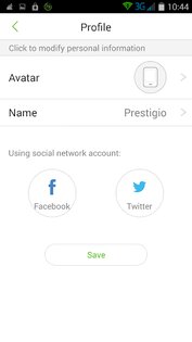 Prestigio MultiShare 2.1.0912. Скриншот 3