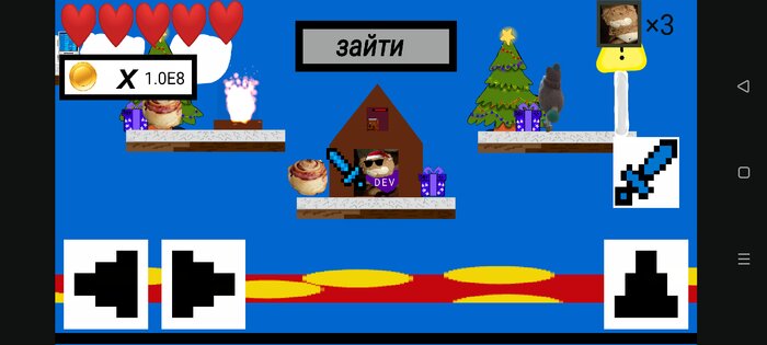 Кики платформер. Скриншот 1