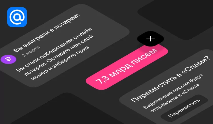 Аналитика Почты Mail по спаму: вложения в формате Cab и поддельные письма от госсервисов — тренды 2025 года