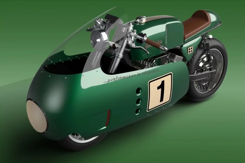 Представлен мотоцикл Ciulator в стиле кафе-рейсеров из 1950-х годов