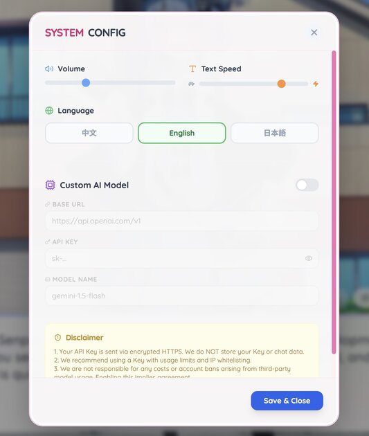 Появился сайт, превращающий любой текстовый контент в визуальную аниме-новеллу
