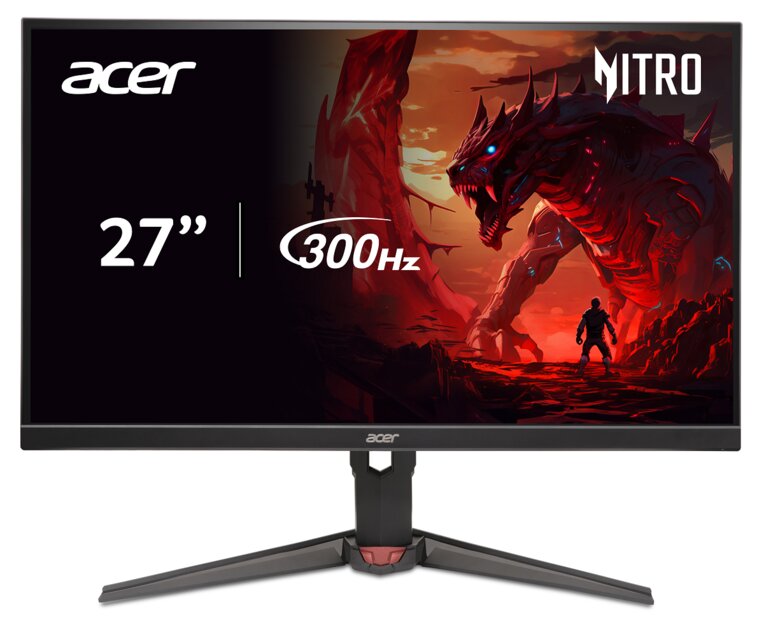 В России представлен монитор Acer Nitro XV320QKP0 с двумя режимами: 4K/160 Гц и FHD/320 Гц