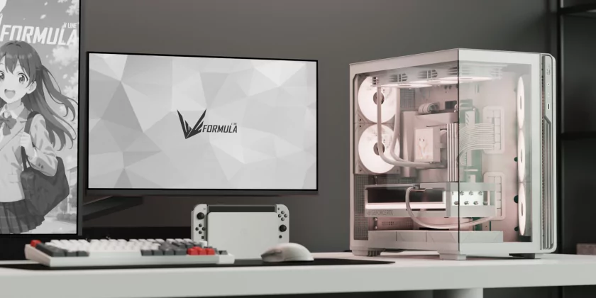 Formula V Line представила три новых ПК-корпуса: со стеклом и необычным дизайном