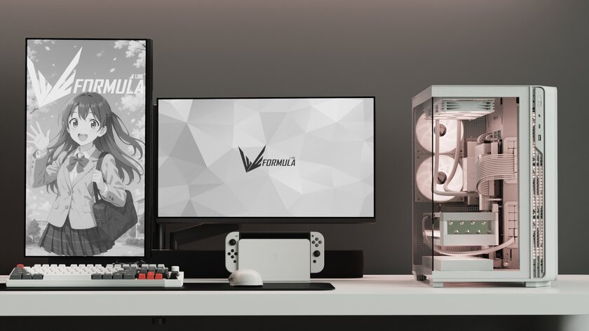 Formula V Line представила три новых ПК-корпуса: со стеклом и необычным дизайном