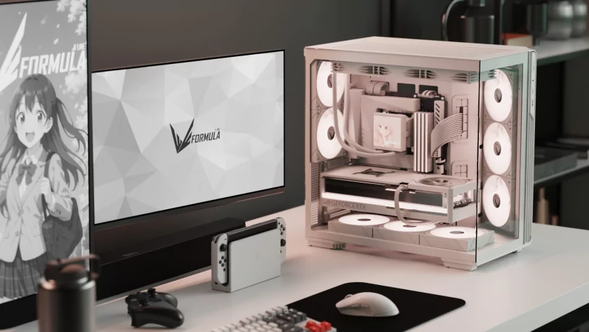 Formula V Line представила три новых ПК-корпуса: со стеклом и необычным дизайном