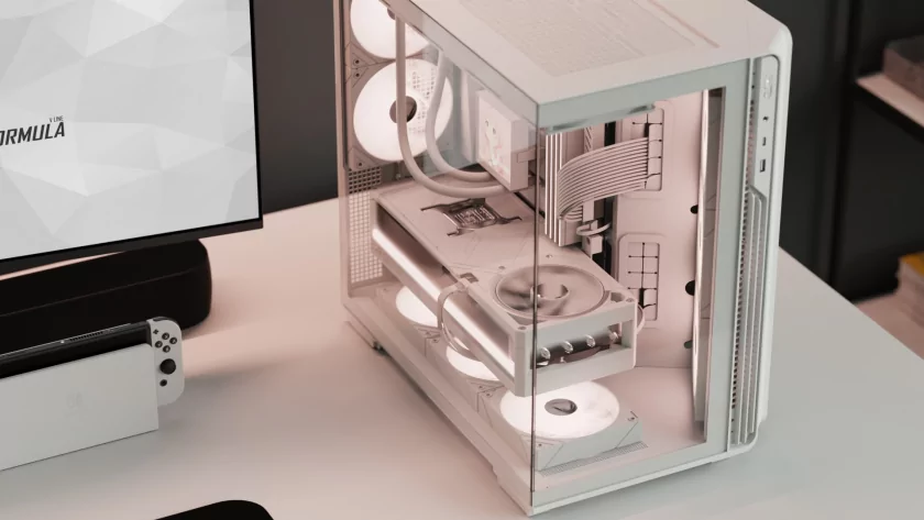 Formula V Line представила три новых ПК-корпуса: со стеклом и необычным дизайном