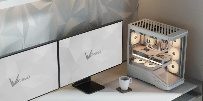 Formula V Line представила три новых ПК-корпуса: со стеклом и необычным дизайном
