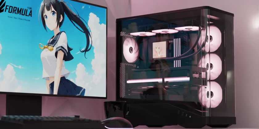 Formula V Line представила три новых ПК-корпуса: со стеклом и необычным дизайном
