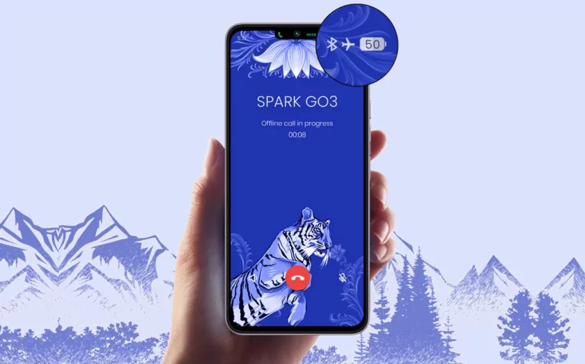 Tecno представила смартфон Spark Go 3 с возможностью общения без сети: стоит 100 долларов