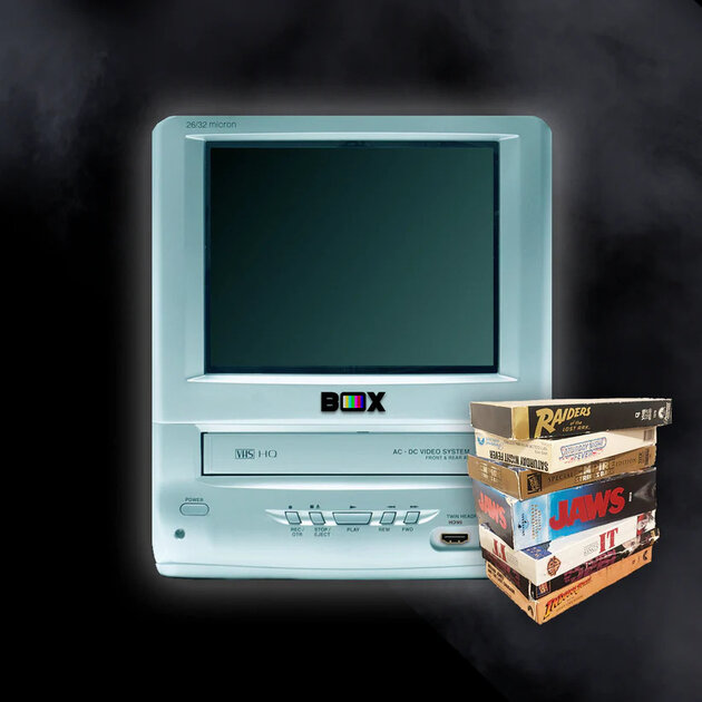 RetroBox представила телевизор со встроенным видеомагнитофоном