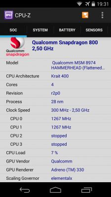 Обзор разогнанной версии LG Nexus 5 (overclock)