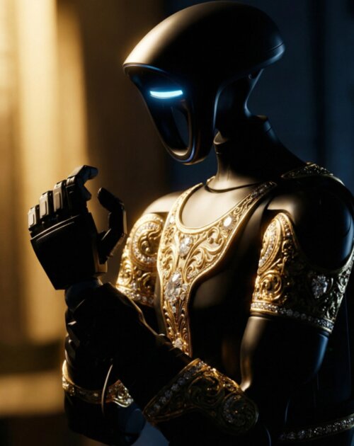 В России представили «Алладина» — кастомного робота, навеянного арабской культурой