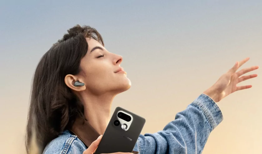 Представлены наушники realme Buds Air8: активное шумоподавление и 58 часов работы