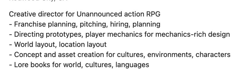 Разработчики Call of Duty занимаются неанонсированной экшен-RPG с открытым миром