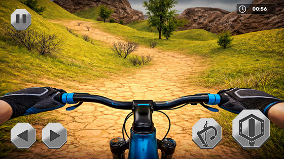 Offroad Cycling Simulator 3D 6.1. Скриншот 1