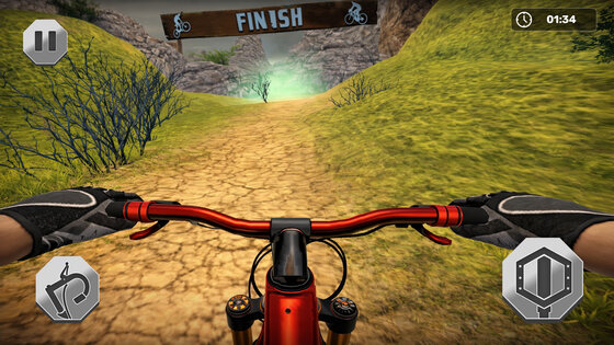 Offroad Cycling Simulator 3D 6.1. Скриншот 10
