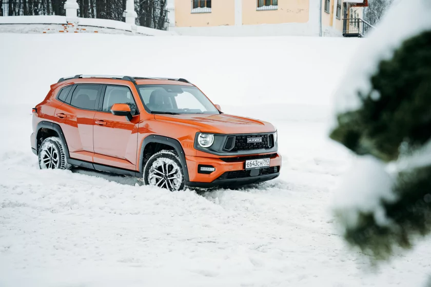 Честный зимний тест Haval H7: проходимость, расход и «бойница» сзади