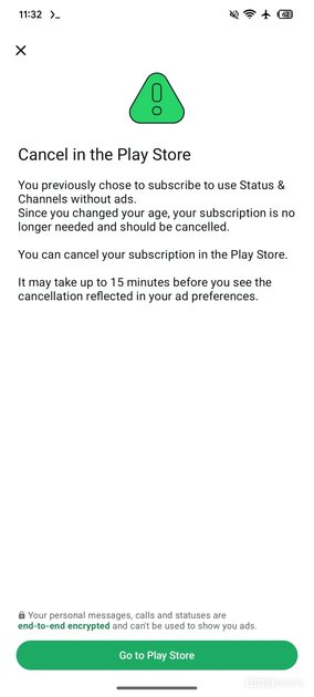 В WhatsApp* может появиться платная подписка: с отключением рекламы в статусах и каналах