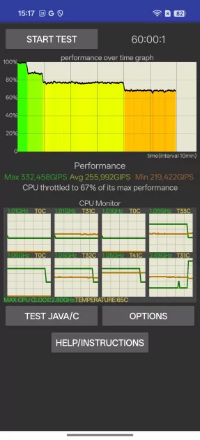 Сохраняет впечатления, выглядит стильно и не боится воды: обзор OPPO Reno15 5G — Производительность и тесты. 11