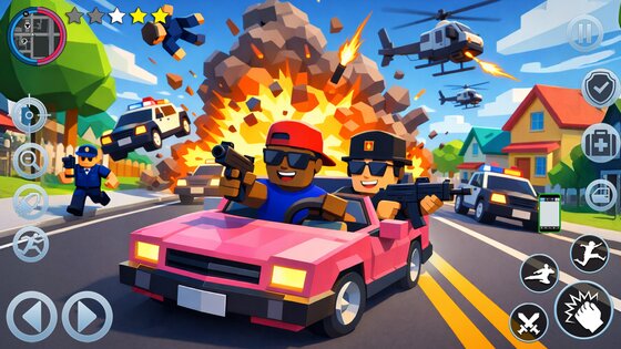 RP City Pixel Wars: Open World 0.6. Скриншот 3