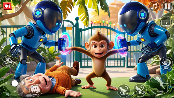 I Am Zoo Monkey Life Simulator 1.05. Скриншот 5