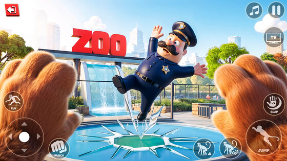 I Am Zoo Monkey Life Simulator 1.05. Скриншот 27