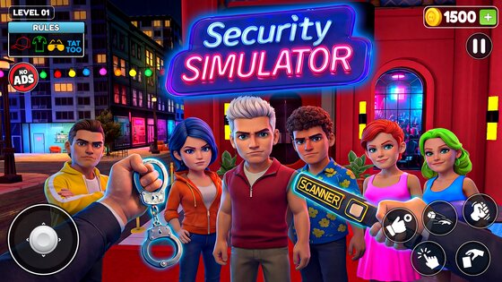 I Am Club Security Simulator 1.7. Скриншот 1